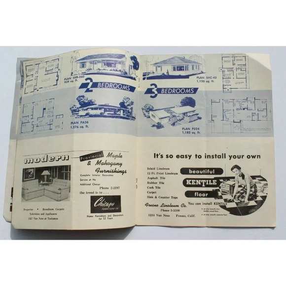 Vtg 1954 SCHULTE & ROBINSON Your Home Improvements Information Brochure Booklet - Picture 4 of 5